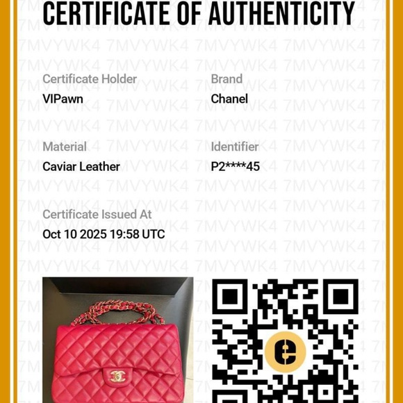 New Rare CHANEL Fuchsia Pink Large Classic Flap Bag Grained Calfskin Gold metal - Picture 14 of 14